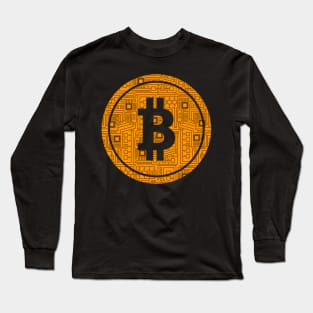 Bitcoin - Cryptocurrency Shirt Long Sleeve T-Shirt